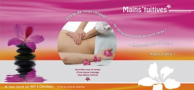 Flyer (cabinet de massages)